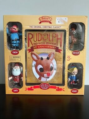 Rudolph the Red-Nosed Reindeer 50th Anniversary Collectors Edition DVD BNIB